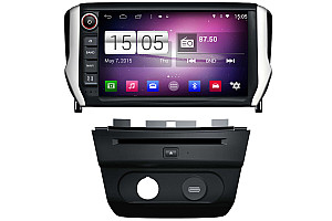 Peugeot 2008 Autoradio GPS Aftermarket Android Head Unit Navigation Car Stereo 