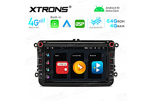 Integrated 4G : 8" Octa-Core Multimedia Player Navigation System Built-in CarAutoPlay & Android Auto & DSP - VW/Skoda/SEAT