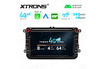Integrated 4G : 8" Octa-Core Multimedia Player Navigation System Built-in CarAutoPlay & Android Auto & DSP - VW/Skoda/SEAT