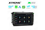 Integrated 4G : 8" Octa-Core Multimedia Player Navigation System Built-in CarAutoPlay & Android Auto & DSP - VW/Skoda/SEAT