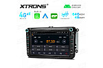 Integrated 4G : 8" Octa-Core Multimedia Player Navigation System Built-in CarAutoPlay & Android Auto & DSP - VW/Skoda/SEAT