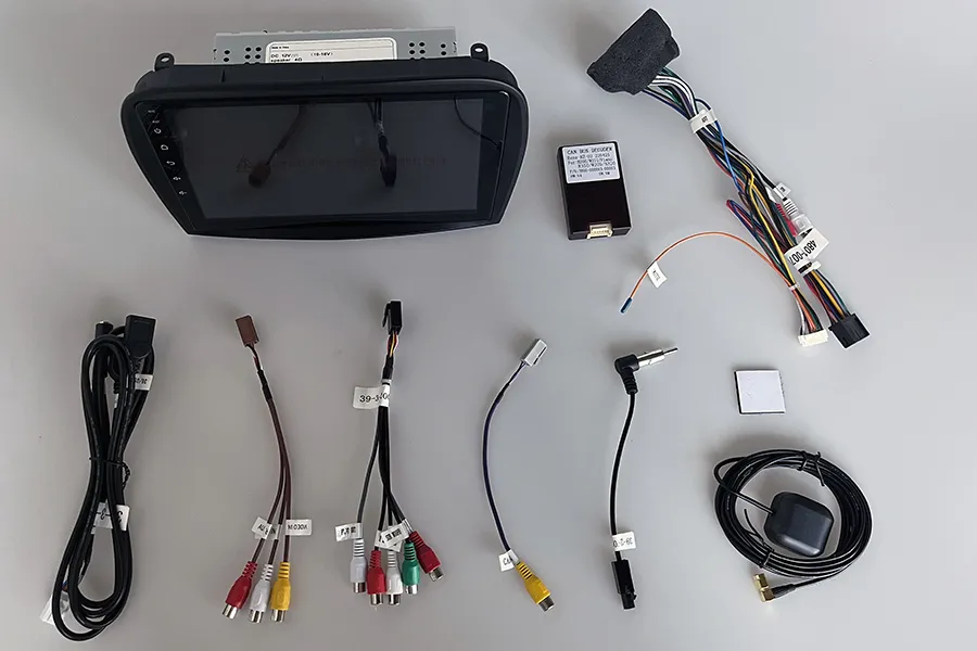 Mercedes-Benz SL Class R230 2005-2012 aftermarket Radio Upgrade touch screen