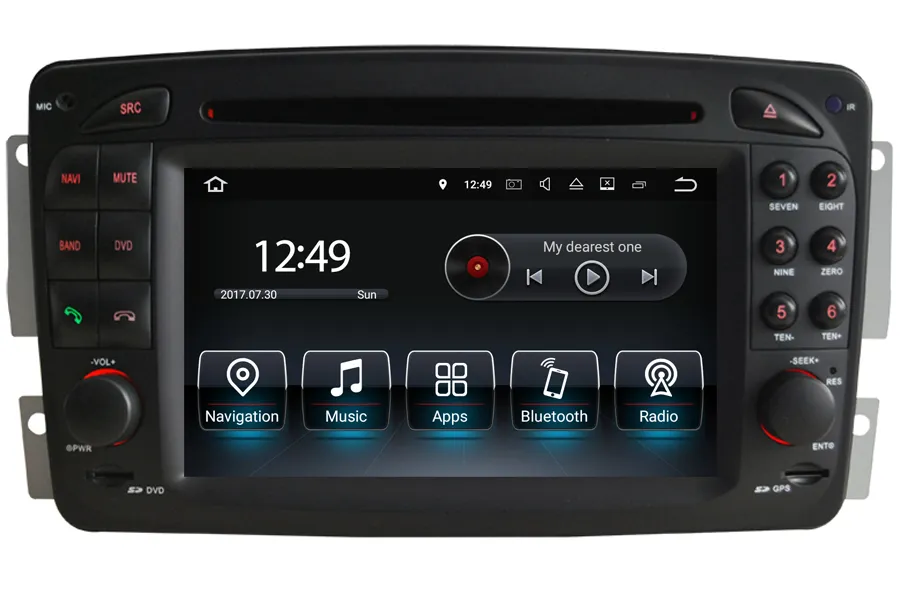 Mercedes-Benz A/C/CLK/E/G/M/ML/S Aftermarket Radio Upgrade 