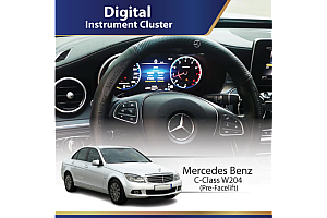 Digital Instrument Cluster for Mercedes Benz C-Class (W204 Pre-Facelift)