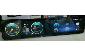 Aftermarket Mercedes S-Class W221 2005–2013 Dual Screen Digital Cluster | 12.3″ CarPlay Android