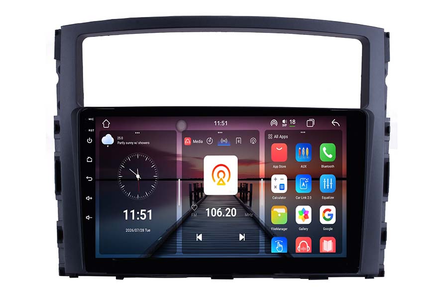 Mitsubishi Montero/Pajero/Challenger/Nativa 2006-2012 Autoradio GPS Aftermarket Android Head Unit Navigation Car Stereo image