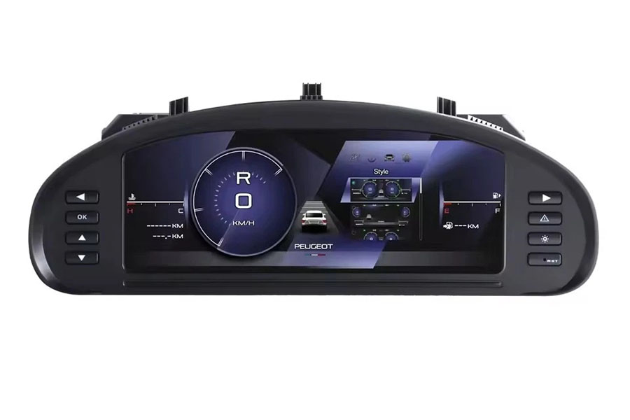Peugeot 407 2004-2010 Digital LCD Instrument Cluster