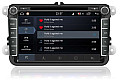 VW Skoda Seat radio upgrade aftermarket android Head Unit Navigation Car Stereo image
