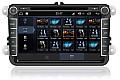 VW Skoda Seat radio upgrade aftermarket android Head Unit Navigation Car Stereo image