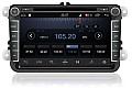 VW Skoda Seat radio upgrade aftermarket android Head Unit Navigation Car Stereo image