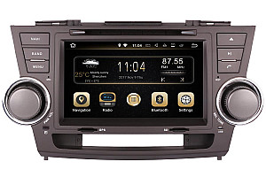 Toyota Highlander 2008-2013 Autoradio GPS Aftermarket Android Head Unit Navigation Car Stereo 