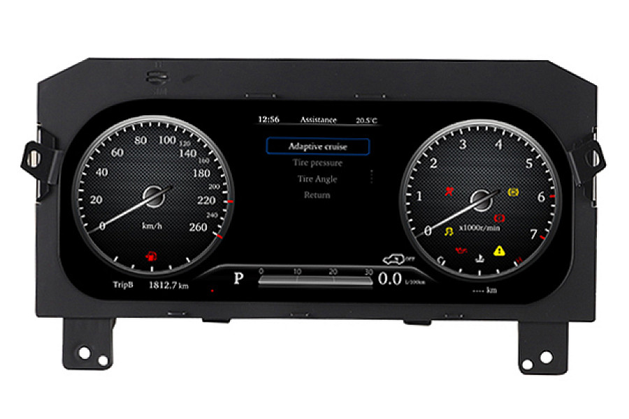 Digital LCD Instrument Cluster For Toyota Prado 2010-2017