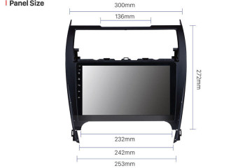 Toyota Camry USA 2012-2014 Aftermarket Radio Upgrade