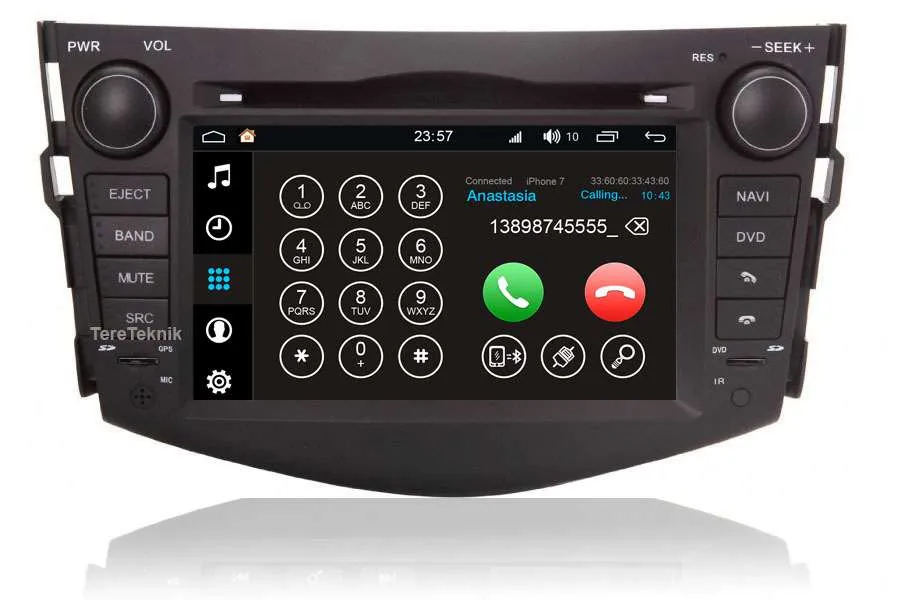 Toyota RAV4 2006-2011 Autoradio GPS Aftermarket Android Head Unit Navigation Car Stereo 