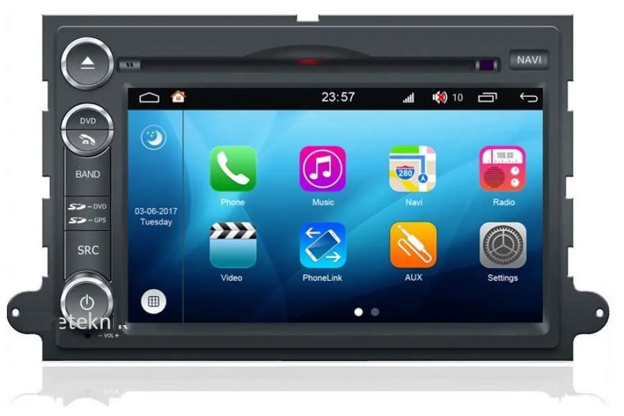 Ford Explorer/Fusion/Mustang/EDGE/Expedition Autoradio GPS Aftermarket Android Head Unit Navigation Car Stereo 