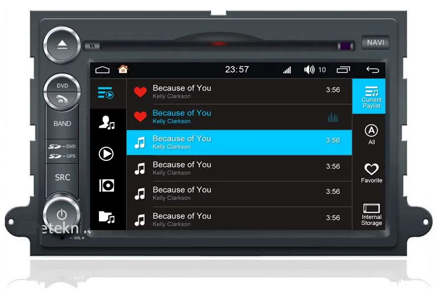 Ford Explorer/Fusion/Mustang/EDGE/Expedition Autoradio GPS Aftermarket Android Head Unit Navigation Car Stereo 