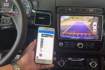 CarPlay/Android Auto Integration system for VW Touareg 2011-2017