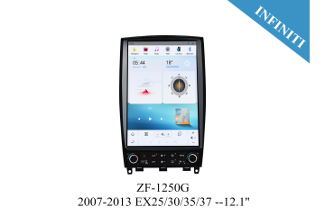 Infiniti 2007-2013 EX25/30/35/37-12.1 inch Tesla Style Apple CarPlay Android Radio Upgrade