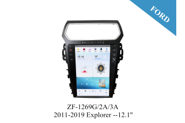 Ford 2011-2019 Explorer 12.1 inch Tesla Style Apple CarPlay Android Radio Upgrade