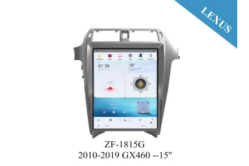 Lexus 2010-2019 GX400/460 LHD 15 inch Tesla Style Apple CarPlay Android Radio Upgrade
