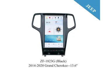 Jeep 2014-2020 Grand cherokee Tesla Style Apple CarPlay Android Radio Upgrade