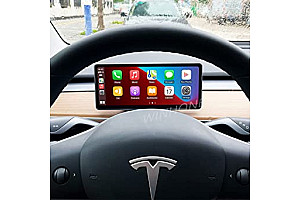 Tesla Style Vertical Screen for Model 3 and Model Y Aftermarket Carplay Radio Upgrade Headunit