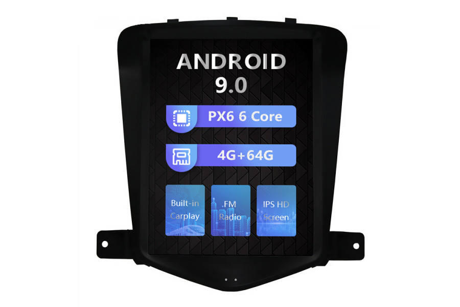 Chevrolet Cruze 2009-2013 vertical Tesla style  9.7 inch Android Car DVD Player