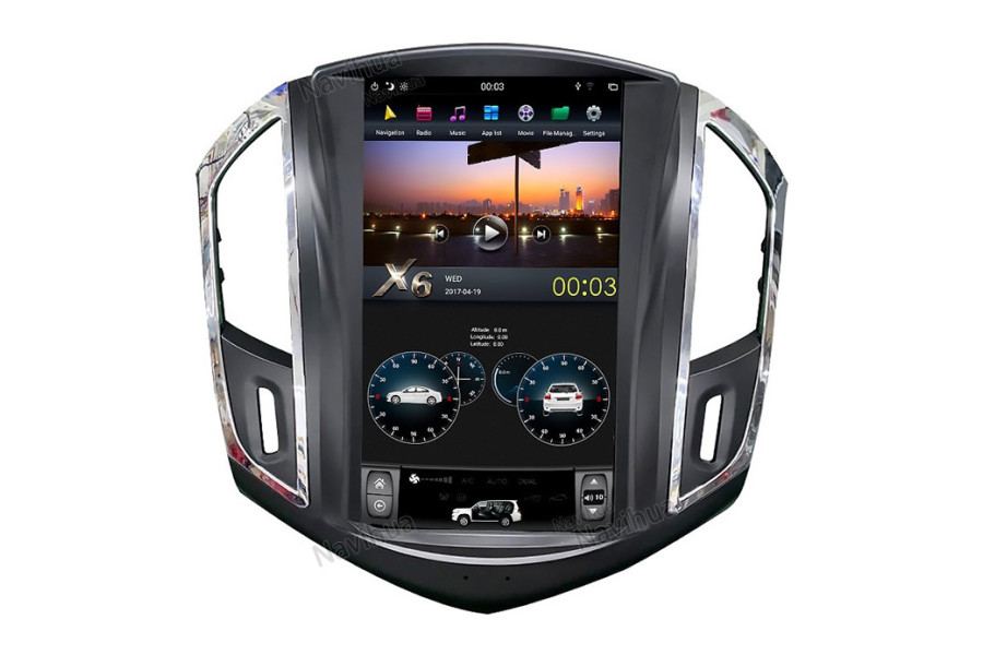 Chevrolet Cruze 2012-2014 Tesla style 11.8 inch Android Car DVD Player 