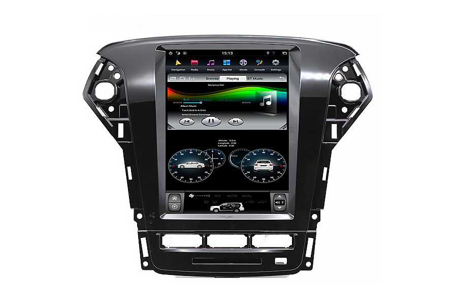 Ford Mondeo 2011-2013 Tesla style 10.4" Android Car DVD Player image