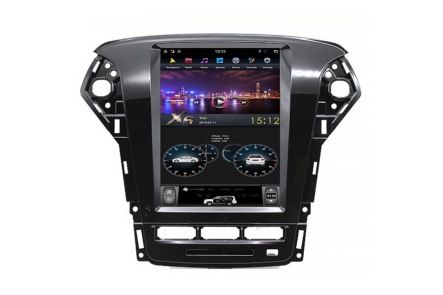 Ford Mondeo 2011-2013 Tesla style 10.4" Android Car DVD Player image
