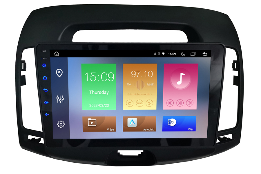 Hyundai Elantra 2008-2010 LHD Aftermarket Radio Upgrade DAB 