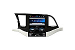 Hyundai Elantra 2016-2018 Tesla style 10.4 inch Android Car DVD Player image
