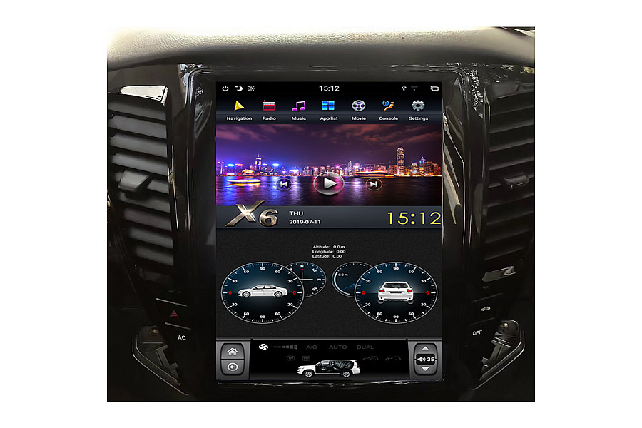 Mitsubishi Pajero 2017 Tesla style 10.4 inch Android Car DVD Player 