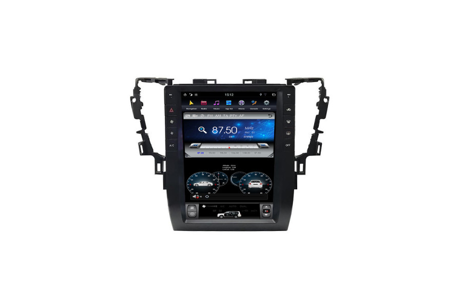 Toyota Alphard 30 2015-2019 Tesla style 13 inch Android Car DVD Player 