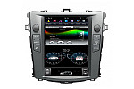 Toyota Corolla 2006-2013 Tesla style 10.4 inch Android Car DVD Player image