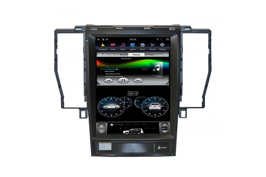 Toyota Crown 2012 Tesla style 10.4 inch Android Car DVD Player 