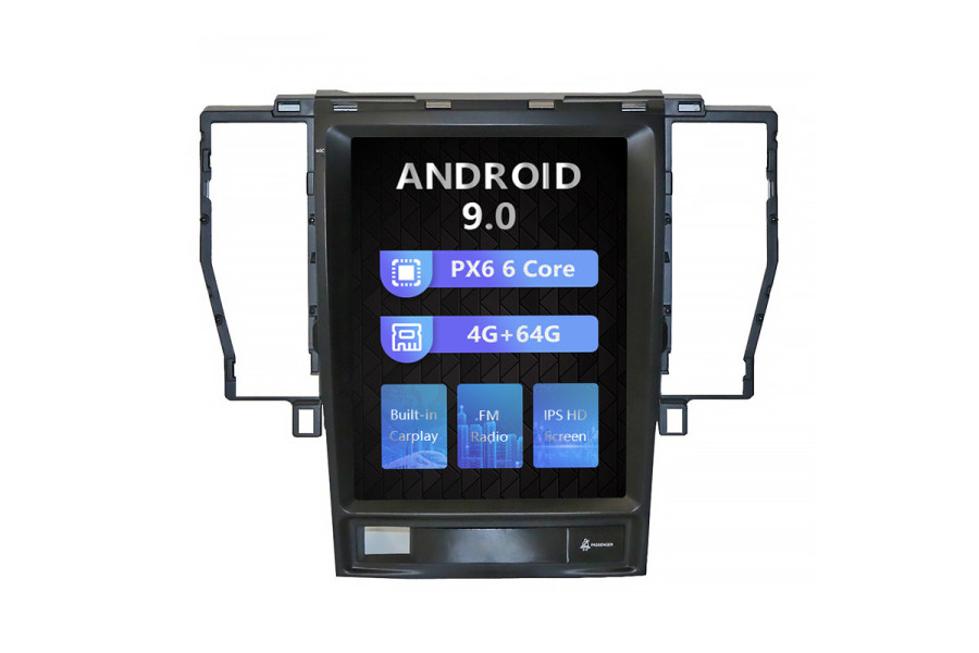 Toyota Crown 2012 Tesla style 10.4 inch Android Car DVD Player 