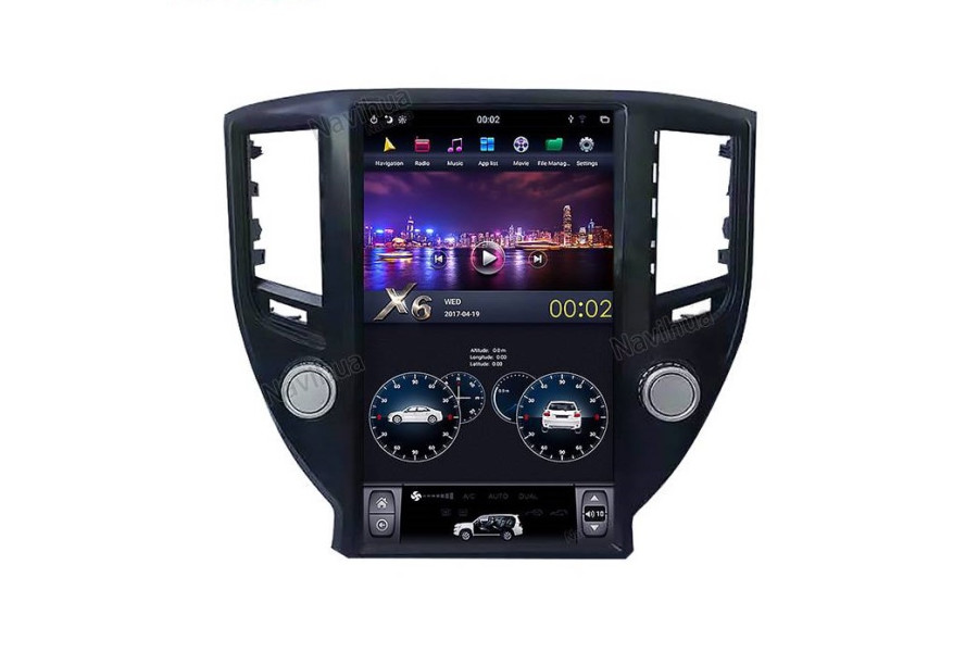 Toyota Crown 2014 Tesla style 13.6 inch Android Car DVD Player 