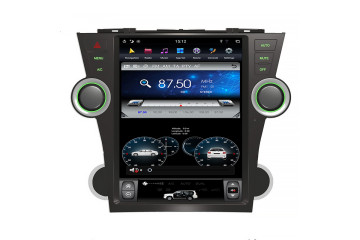 Toyota Highlander 2009-2013 Tesla style 12.1 inch Android Car DVD Player 