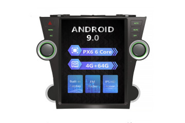 Toyota Highlander 2009-2013 Tesla style 12.1 inch Android Car DVD Player 