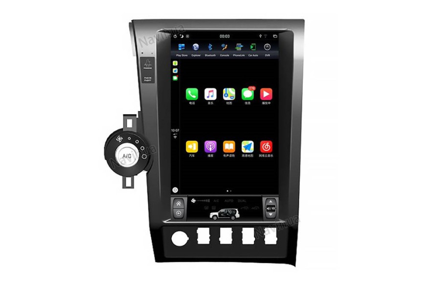 Toyota Tundra Old 2007-2011 Tesla style 13.6 inch Android Car DVD Player 