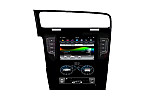 VW GOLF 7 Tesla style 10.4 inch Android Car DVD Player image