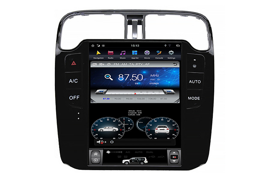 VW Polo High End 2014 Tesla style 10.4 inch Android Car DVD Player image