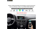 Audi Q1 Q2 Q3 Q5 Q7 MMI2G MMI3G MIB B8 B9 Wireless CarPlay Android Auto Module