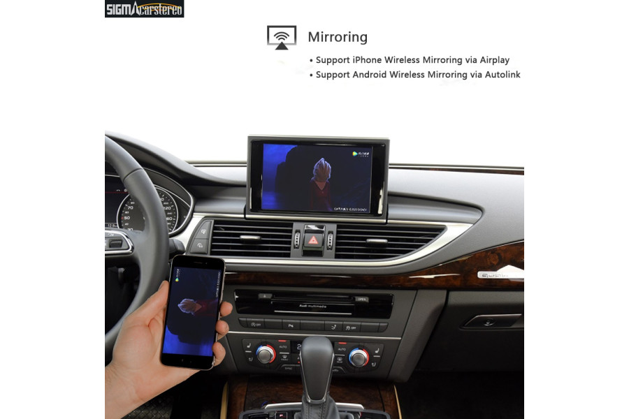Audi RS4 RS5 RS6 RS7 MMI2G MMI3G MIB Wireless CarPlay Android Auto Module Car Stereo