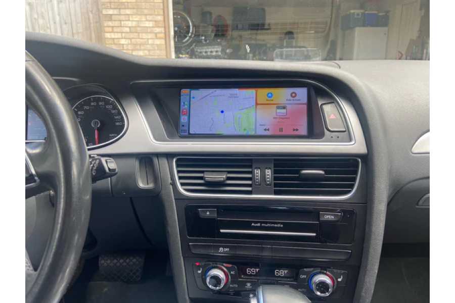 Audi A4/S4/RS4 (B8) LHD 2008-2012 aftermarket radio upgrade 