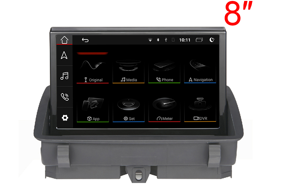 Audi Q3 2011-2018 Aftermarket Radio Upgrade with 8-Inch Screen | Enhanced Car Stereo