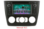 BMW 1 Series E81 E82 E87 E88 touchscreen navigation radio upgrade with wireless Apple CarPlay