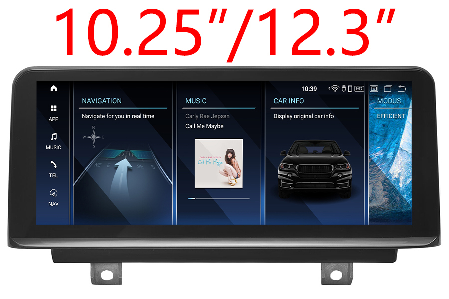 BMW 3 Series F30 & 4 Series F32 Radio Upgrade | Aftermarket Car Stereo with CarPlay & DAB image