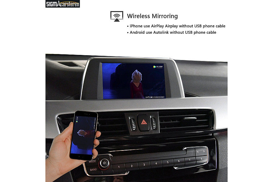 BMW x1 x3 x4 x5 x6 e84 e83 e70 e71 f49 f25 f26 f15 f16 MMI Wireless CarPlay Android Auto Smart Module image